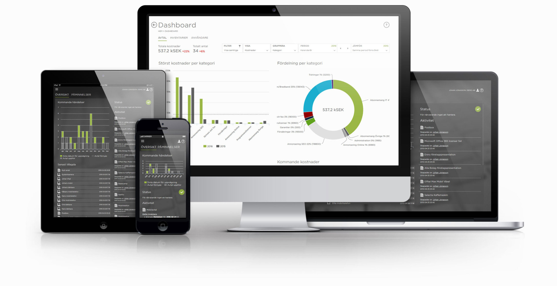 Controlkeeper App Complete control over your contracts and expenses - ControlKeeper